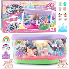Einhorn Kinder Bastelset LED Nachtlicht Dekorstreifen M&auml;dchen Geschenk DIY Kunst