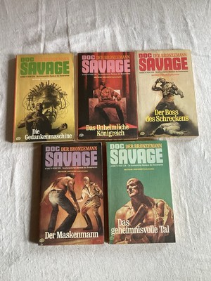 Doc Savage 5 Bücher 