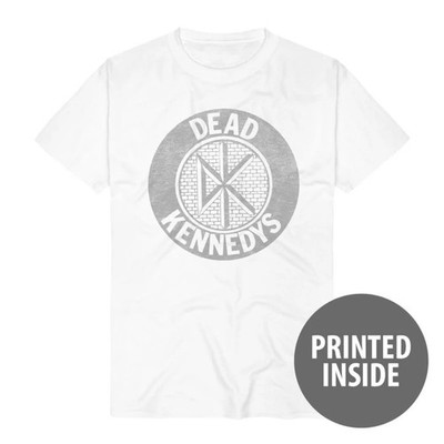 Dead Kennedys T-Shirt Herren Brick Wall Logo weiß