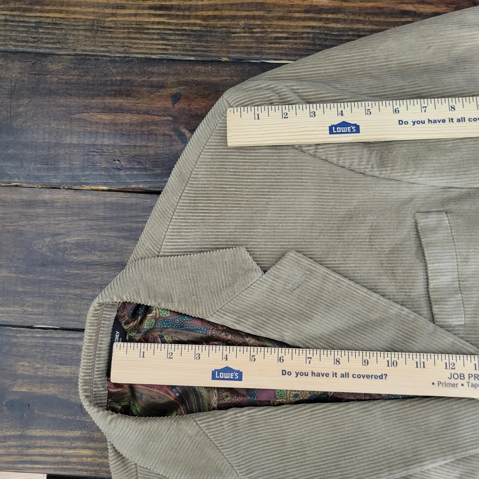 Lauren Ralph Lauren Men's Sport Coat Blazer Two Button Corduroy Cotton Size 42S - Image 4 of 4