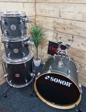 Sonor Birch Shellpack Drum Kit - GREAT CONDITION - 22",10",12", 16" - H#0962
