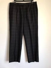 AUTHENTIC DOLCE & GABBANA 100% VIRGIN WOOL POCKETS MEN'S DRESS PANTS SZ 54 IT