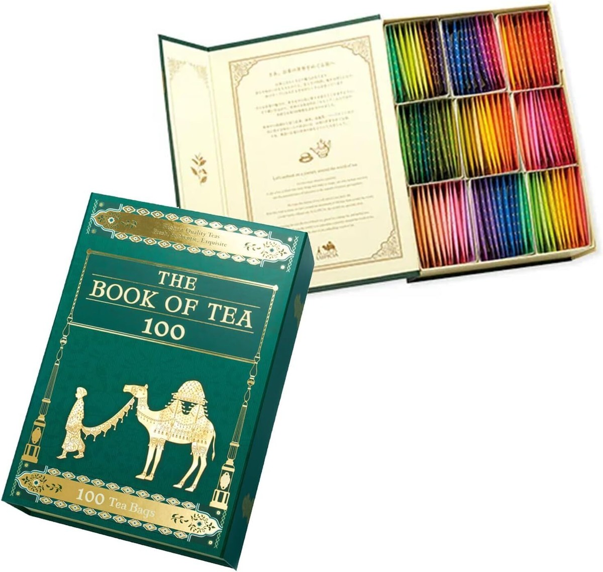 LUPICIA THE BOOK OF TEA 100 carefully selected tea bags LUPICIA THE BOOK OF TEA 100 carefully selected tea bags