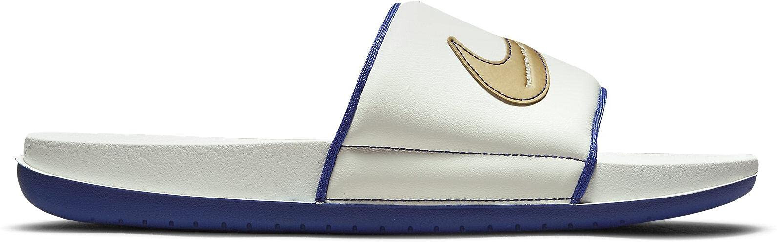 PANTOFOLA D’ORO Nike Offcourt Slide Sail Oro Metallizzato DH8081 100 Ciabatta Uomo 10 M