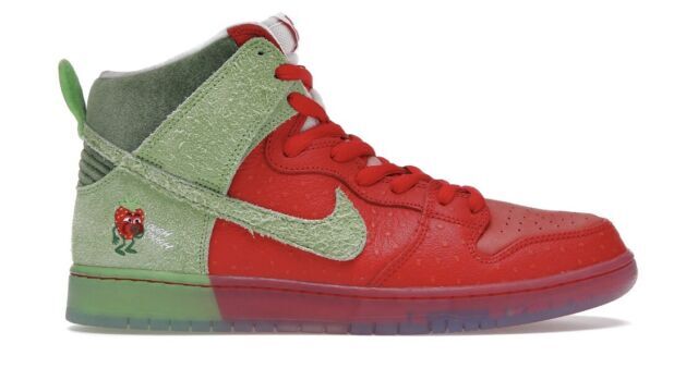 Nike SB Dunk High Strawberry Cough CW7093-600