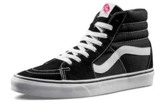 Vans Sk8-Hi VN000D5IB8C Sneakers Men's Black White Lace Up Skateboard Shoes BU31