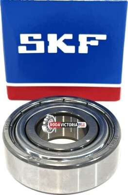SKF 6203 ZZ C3 DEEP GROOVE BALL BEARING, METAL SHIELDED 17x40x12