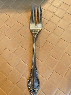 Vintage Holmes & Edwards Deep Silver Silver Fashion Salad Fork