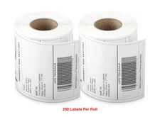 4x6 Direct Thermal Shipping Labels, 2 Rolls/500 Labels--Commercial Grade MFLABEL