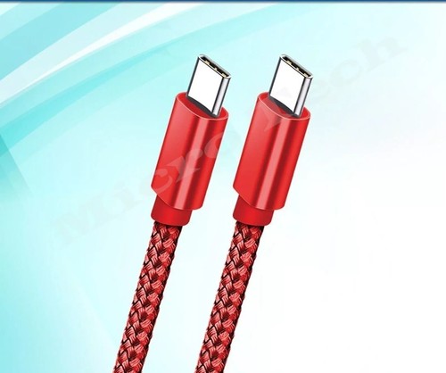 USB Type C to Type C Cable USB C Fast Charger Lead For iPhone 15 Plus Pro Max - Picture 14 of 26
