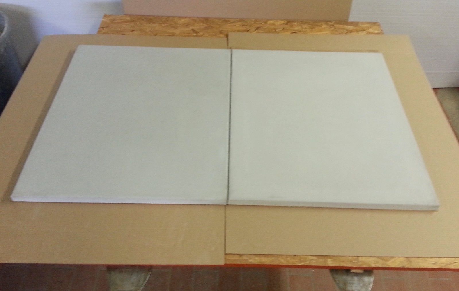 SET OF 2 NSF BAKERS PRIDE P22, P22S, P44 2 STONES 20.75"x20.75"x1/2" Free Ship