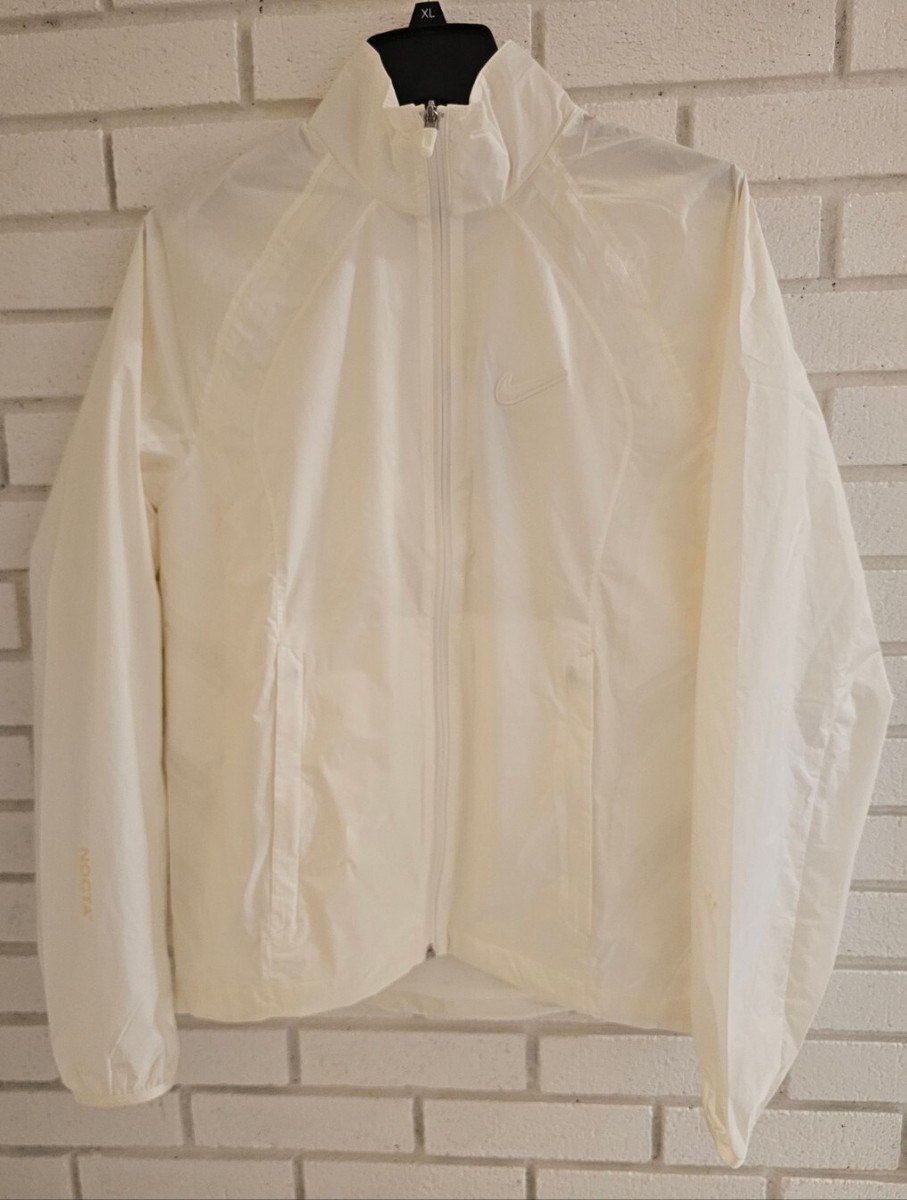 NIKE NOCTA ウィンドブレーカー ジャケット ホワイト Nike x NOCTA Windbreaker Track Jacket Men's Size SX DM7295-133