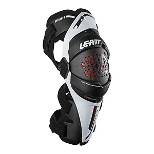 Leatt Z Frame MX Motocross Offroad Race Knee Braces Pair Adults White
