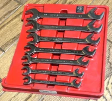 🇺🇸 Matco Tools SAE 4 Way Four Wrench Set Double Open End Offset Lot 3/8 - 3/4"
