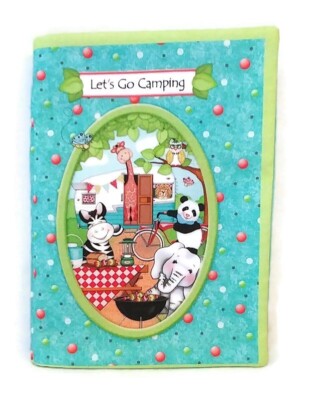 Let's Go Camping - Soft Cloth Books for Babies, Children, Girls, Boys
