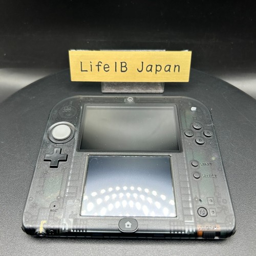 Nintendo 2DS Clear Black Portable Game Console with Dual Screens JP Import - Picture 16 of 23