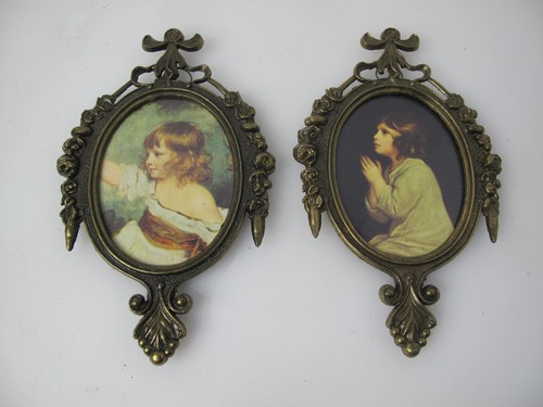 Victorian Style Small Metal Picture Frames Made in Italy Lot Of 6 - 第 4/12 張圖片