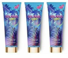 VICTORIA'S SECRET ISLAND FLING FRAGRANCE BODY LOTION 8.0 OZ LMT EDT SET OF 3 