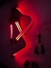 NEU Breedwell Gear Hosenträger LED Glow rot ...