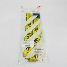 Off-White Virgil Abloh Tie Down  Nylon Industrial Yellow Belt New With Tags