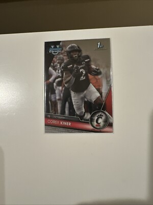 2023 Bowman Chrome University #34 COREY KINER Cincinnati 1st Bowman