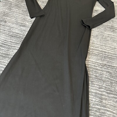 shein bodycon maxi dress SHEIN SXY Solid Maxi Bodycon Dress