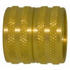 3/4" Female Garden Hose Union Swivel Hose Connector Adapter- BRASS