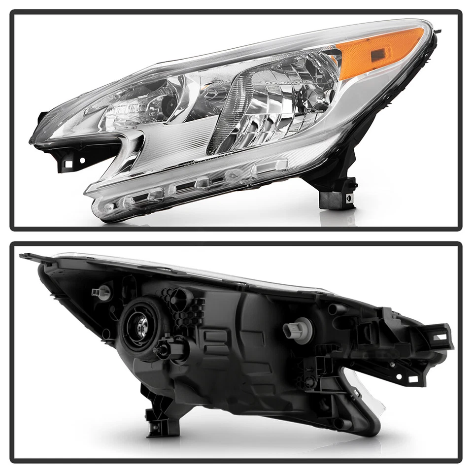 Juego de faros izquierda+derecha estilo fábrica para Nissan Versa Note 2014-2016 Foto 3 de 4
