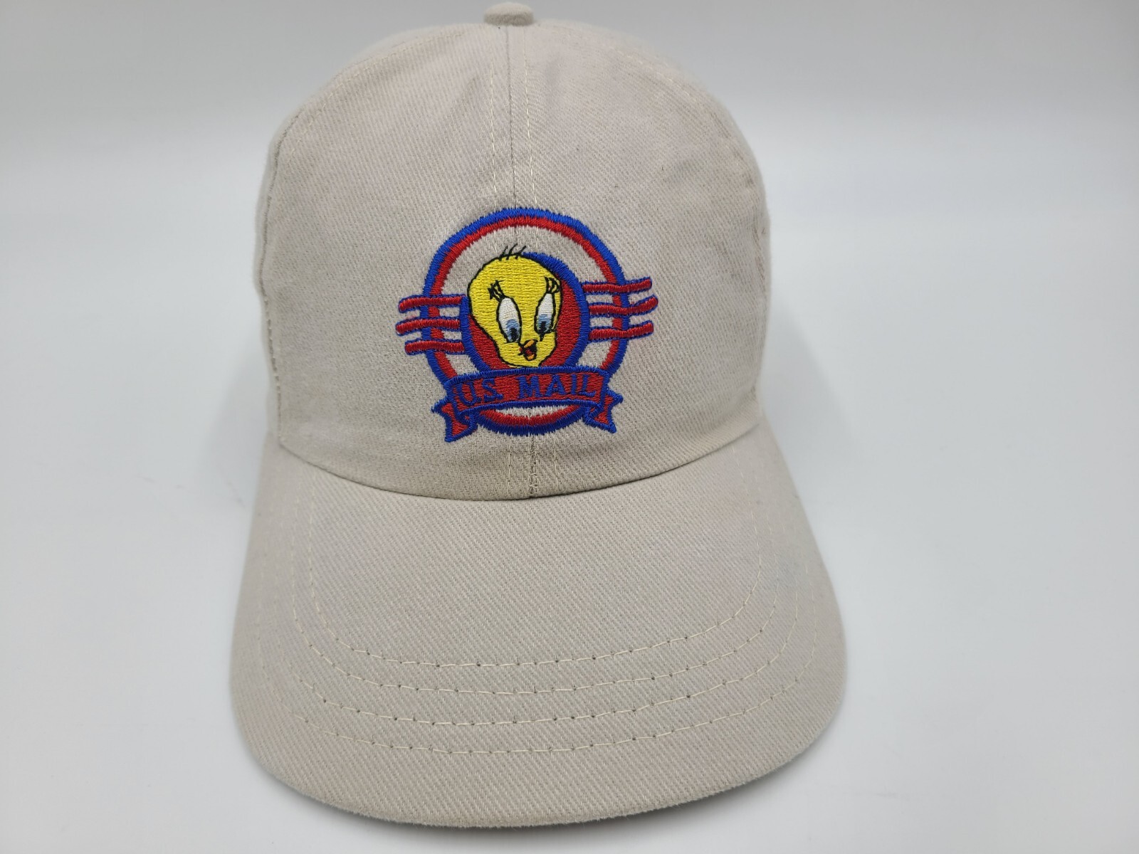 Vintage Tweety Bird Looney Tunes US Mail Snapback Cap Stamp Collection USA