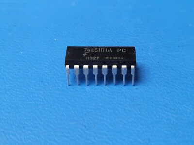 (5 PCS) 74LS161APC FSC Binary Counter Synchronous Up Direction TTL PDIP16