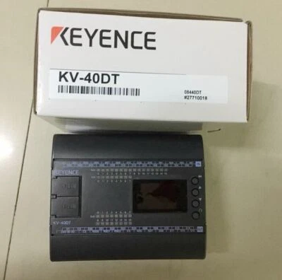 Keyence KV-40DT PLC Module One New KV40DT Expedited Shipping Keyence KV-40DT PLC Module One New KV40DT Expedited Shipping