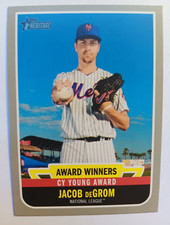 2019 Topps Heritage High Number Award Winners Jacob deGrom #AW-4