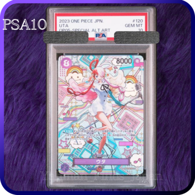PSA 10 One Piece UTA OP02-120 SP Special Alt Art Awakening of The