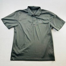 Mohegan Sun Polo Shirt Adult Large Gray Golf Club Connecticut Casino Clique Mens