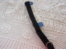 Black MARTINGALE Dog Collar L/XL Puppy Petco New