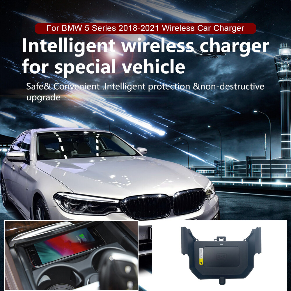 Car Charging Pad Bmw 530e Wireless Charging For BMW G30 G31 G38