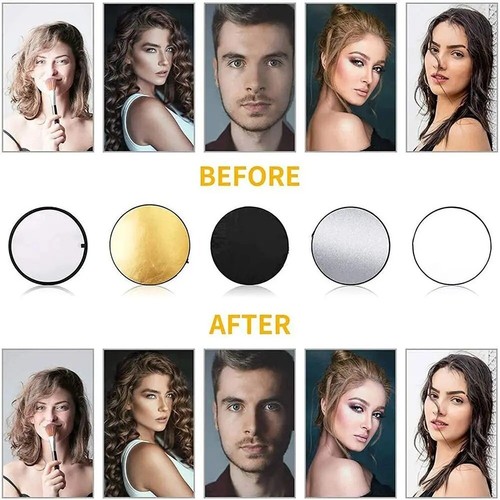 Outdoor Light Diffuser Portable Reflector Panel Polishing Plate Photo Studio - Picture 6 of 16