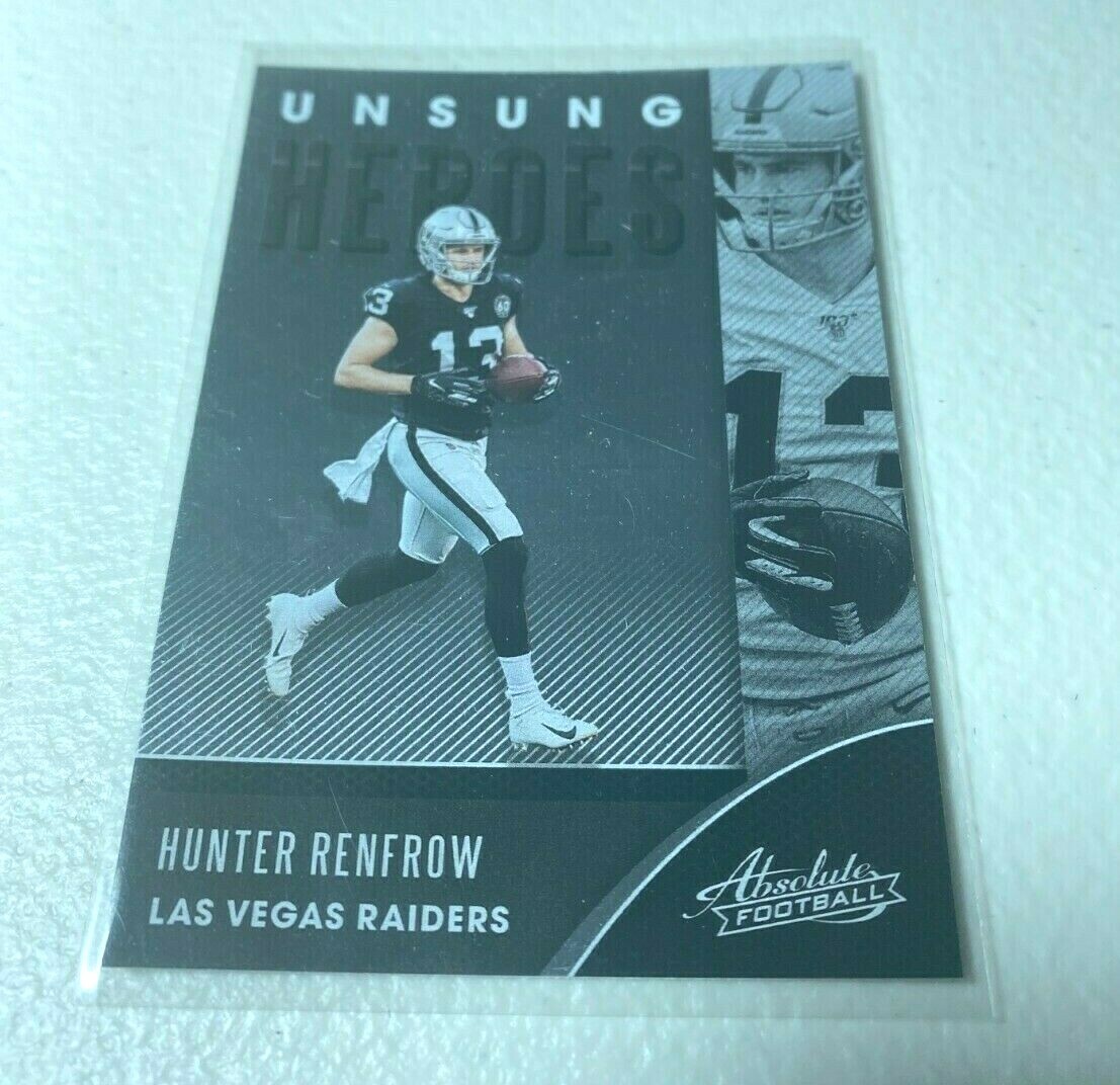 2020 Absolute Unsung Heroes HUNTER RENFROW | eBay