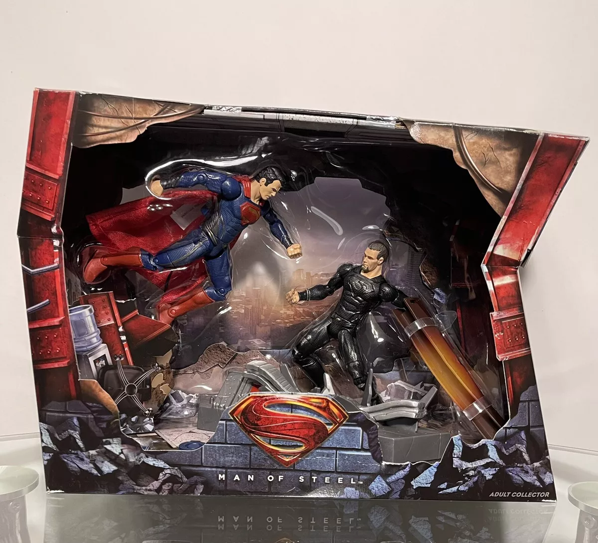 DC Universe DC Man of Steel Movie Masters Superman vs. General Zod Movie  Pack 