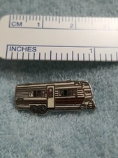 Rare Vintage RV Travel Trailer Camper Lapel Hat Pin. Great Gift Or Collectible
