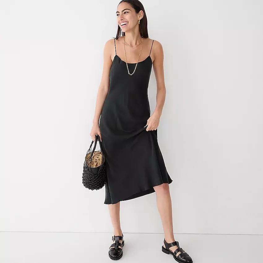 j crew slip dress