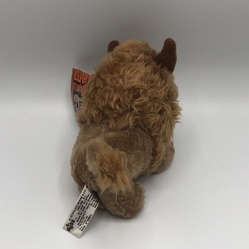 Russ Luv Pets Cody Bison Buffalo 6” W/ Tags Caramel Brown Soft Toy Vintage 1979 - Picture 5 of 8