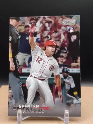 2023 Topps Stadium Club - Spencer Steer #213 (RC)