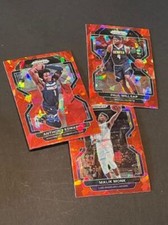 2021-22 Panini Prizm Basketball Red Cracked Ice Complete your set PICK BX014