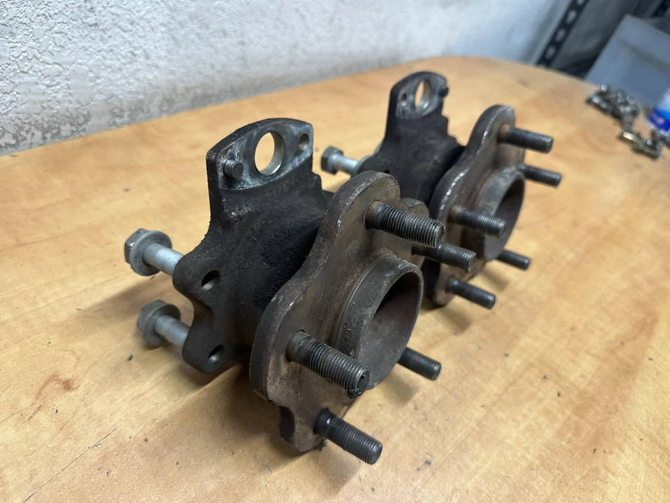 90-96 Nissan 300zx Z32 NA OEM Rear Wheel Hubs Bearings 5 Lug PAIR L/R - Image 3 of 4