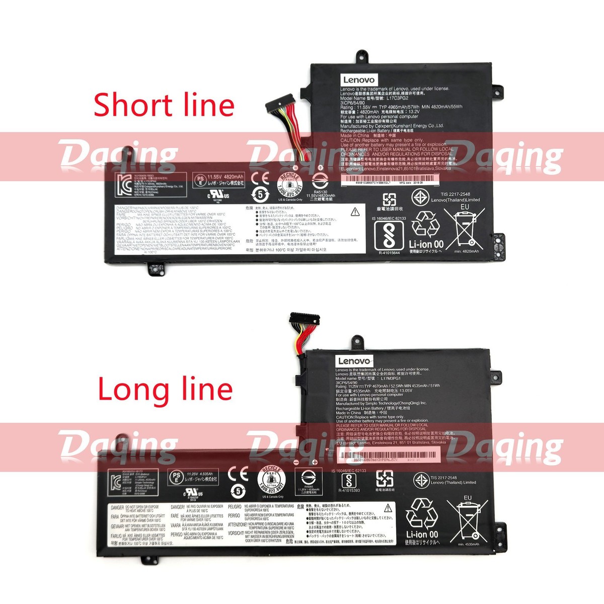 New Original L17M3PG2 L17L3PG1 Battery for Lenovo Legion Y530 Y730