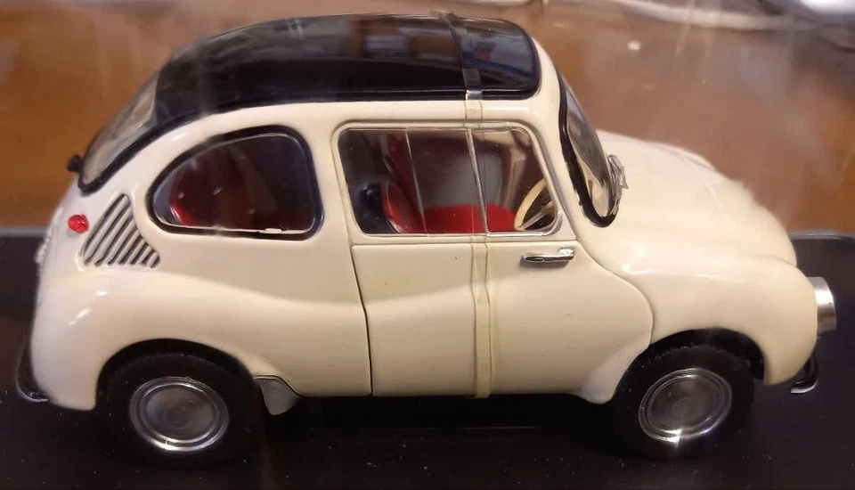 Rare Subaru 360 1958 Miniature Model 1/24 Scale with Box Japan - Image 2 of 4