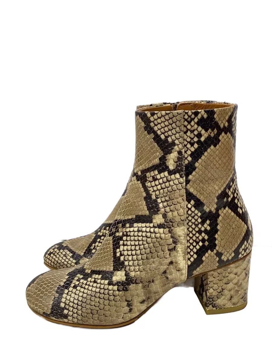 Pippichic Boots 36.5 Beg Python Pattern Jyx07 - image 1