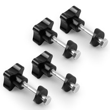 4 Sets Rollator Walker Replacement Knobs, Universal Replacement Arm Adjustmen...