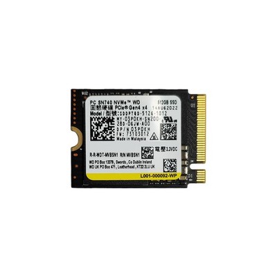512GB Western Digital SN740 NVMe M.2 SSD 2230 Solid State Drive PCie Gen4 x4